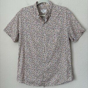 Liberty Art Fabrics for J. Crew Men's Floral Slim Button Up Short Sleeve Shirt